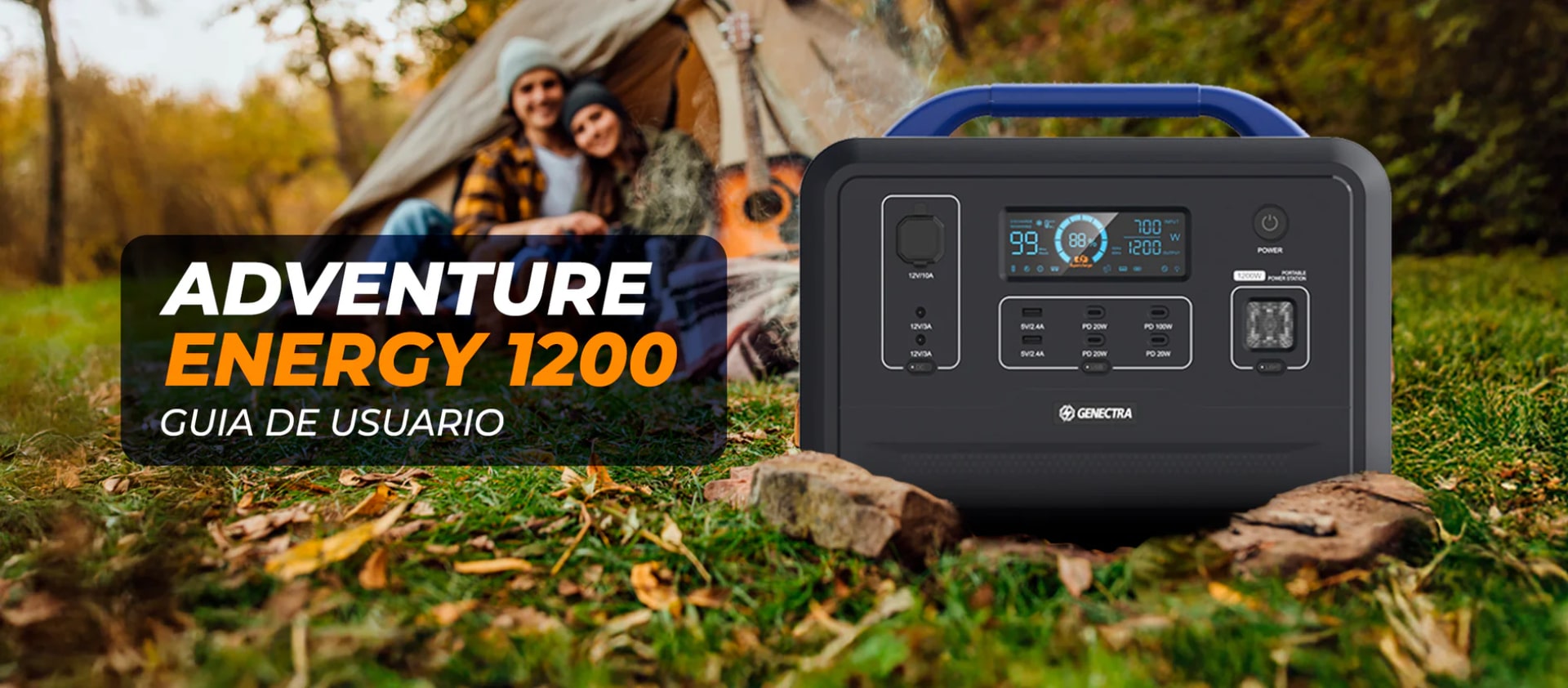 Estación de Energía ADVENTURE ENERGY 1200W