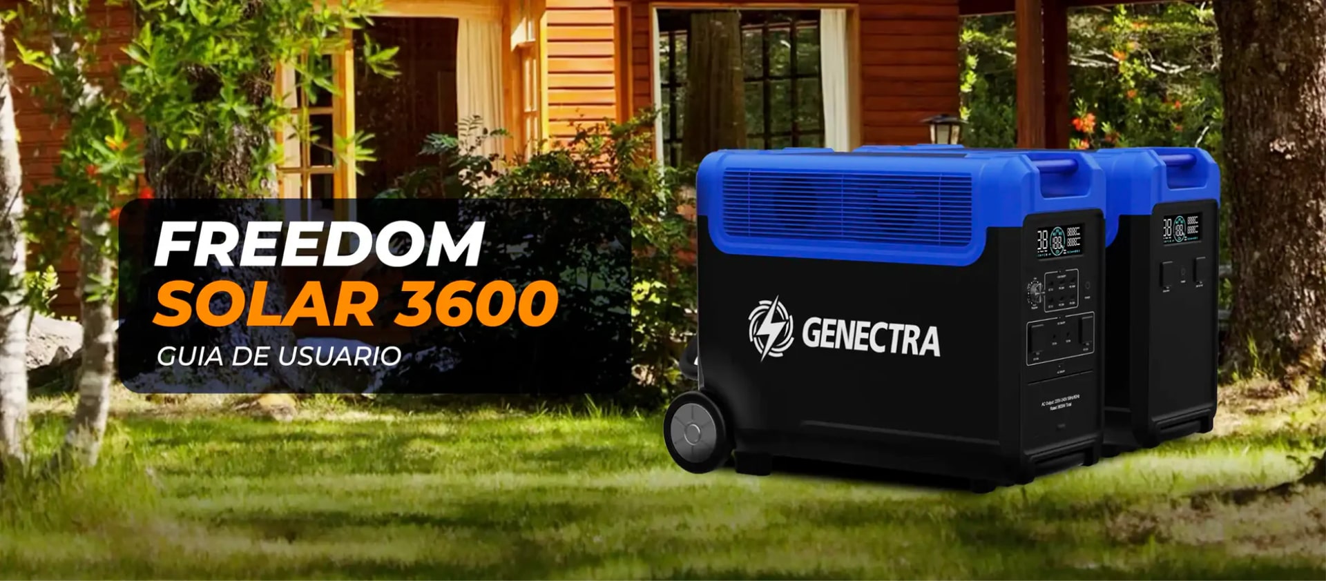 Estación de Energía FREEDOM SOLAR 3600W