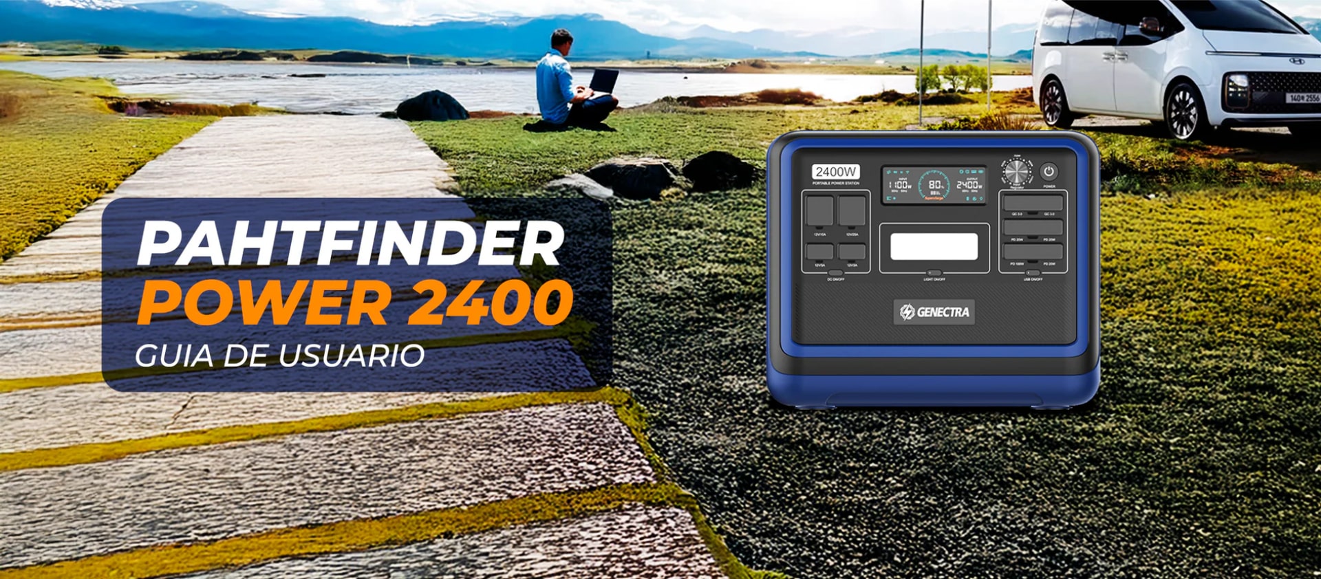 Estación de Energía PARTHINDER POWER 2400W