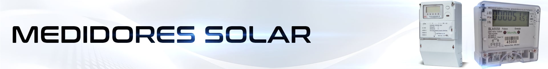Medidores Solar