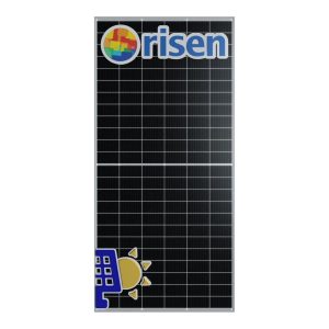 Panel Solar Bifacial 610 Watts TOPCon Risen