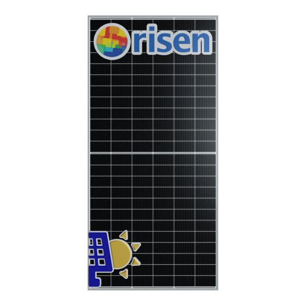Panel Solar Bifacial 610 Watts TOPCon Risen