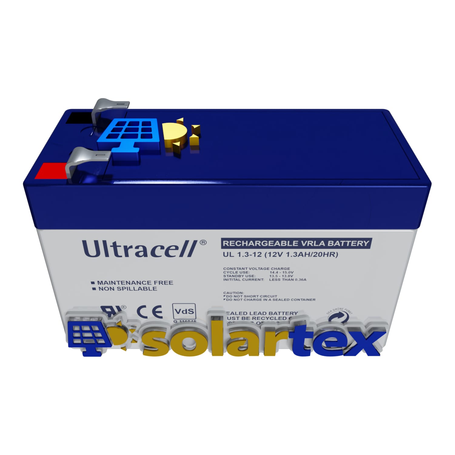 Batería AGM 1.3Ah 12V Ultracell