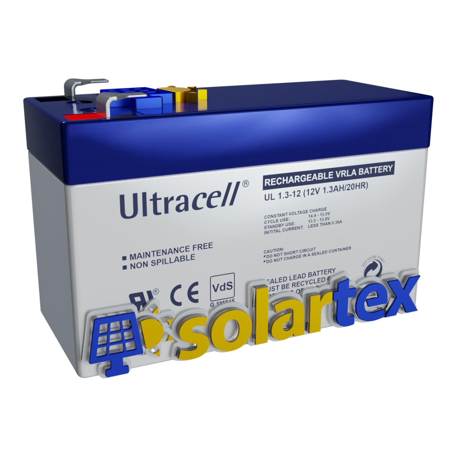 Batería AGM 1.3Ah 12V Ultracell