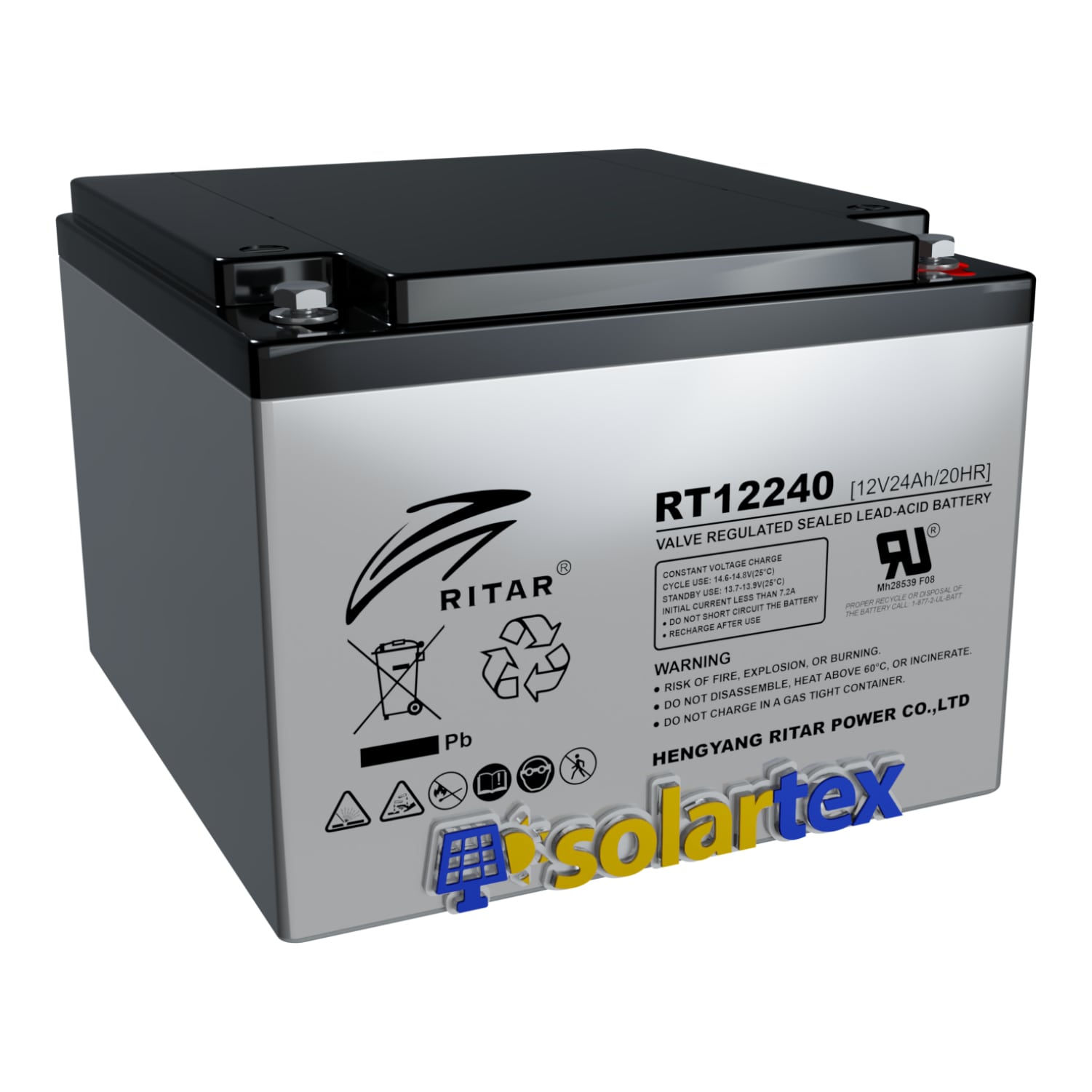 Batería AGM 24Ah 12V RITAR