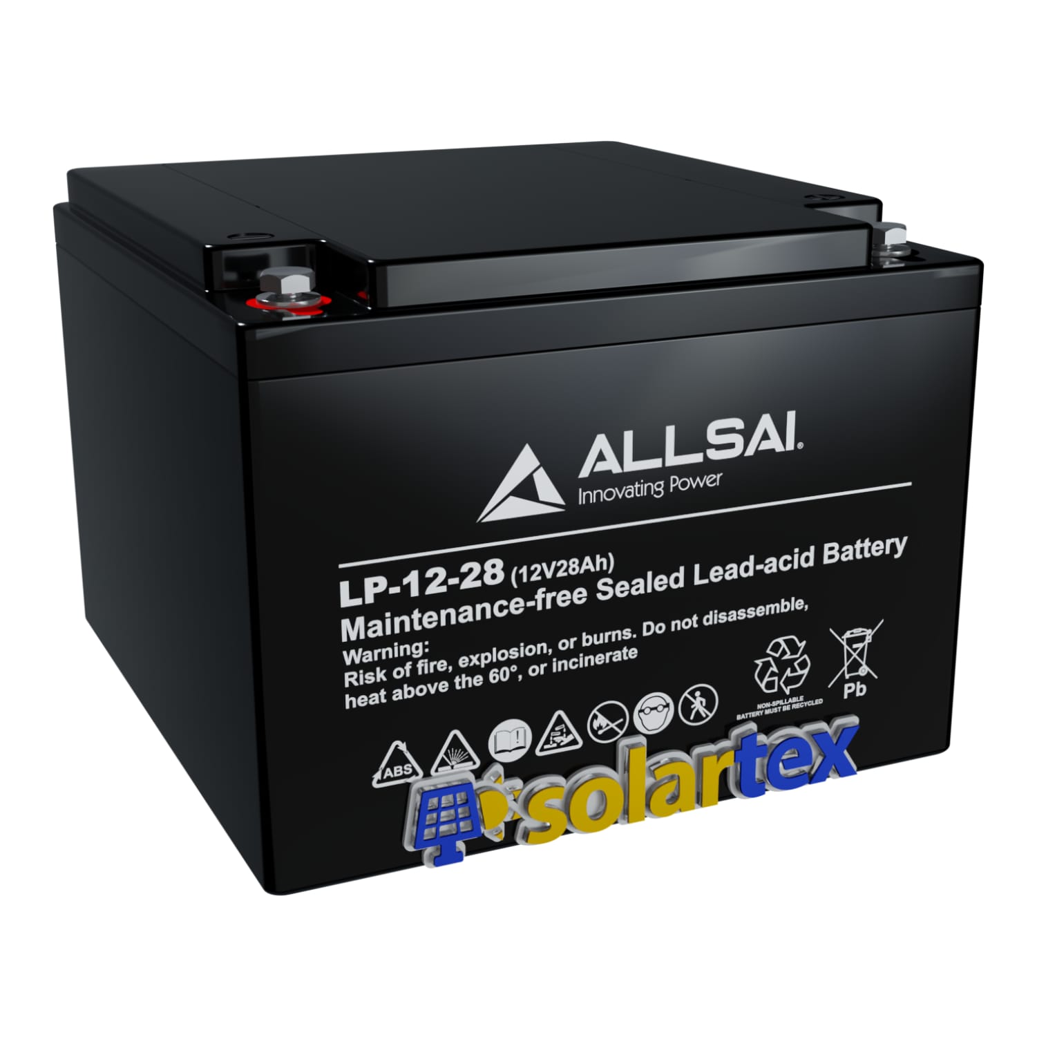 Batería AGM 28Ah 12V ALLSAI
