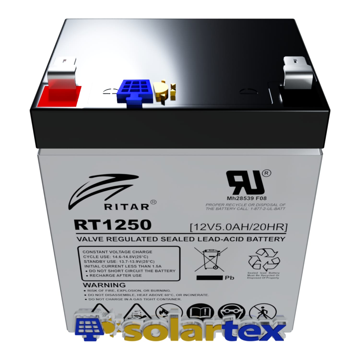 Batería AGM 5Ah 12V RITAR