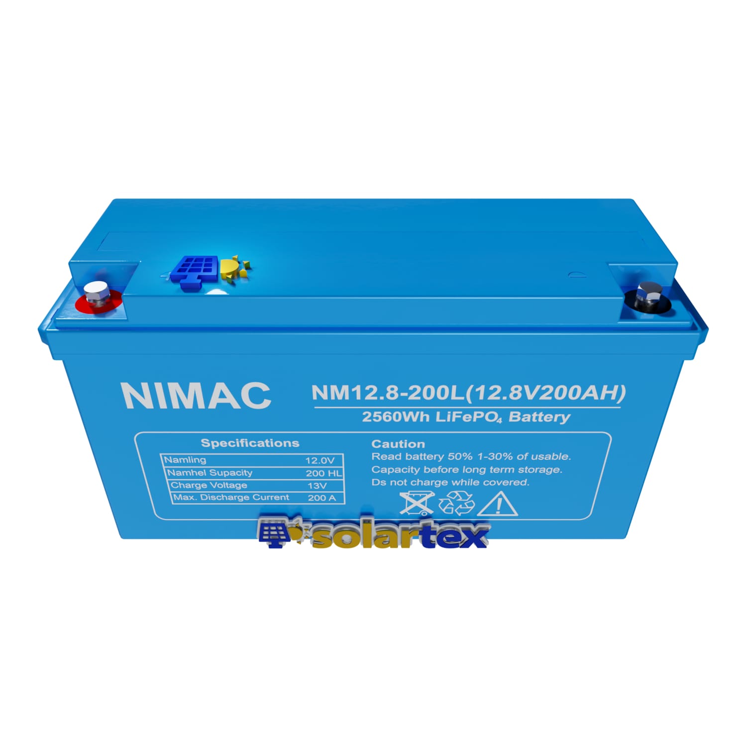 Batería de litio 200Ah 12.8V NIMAC