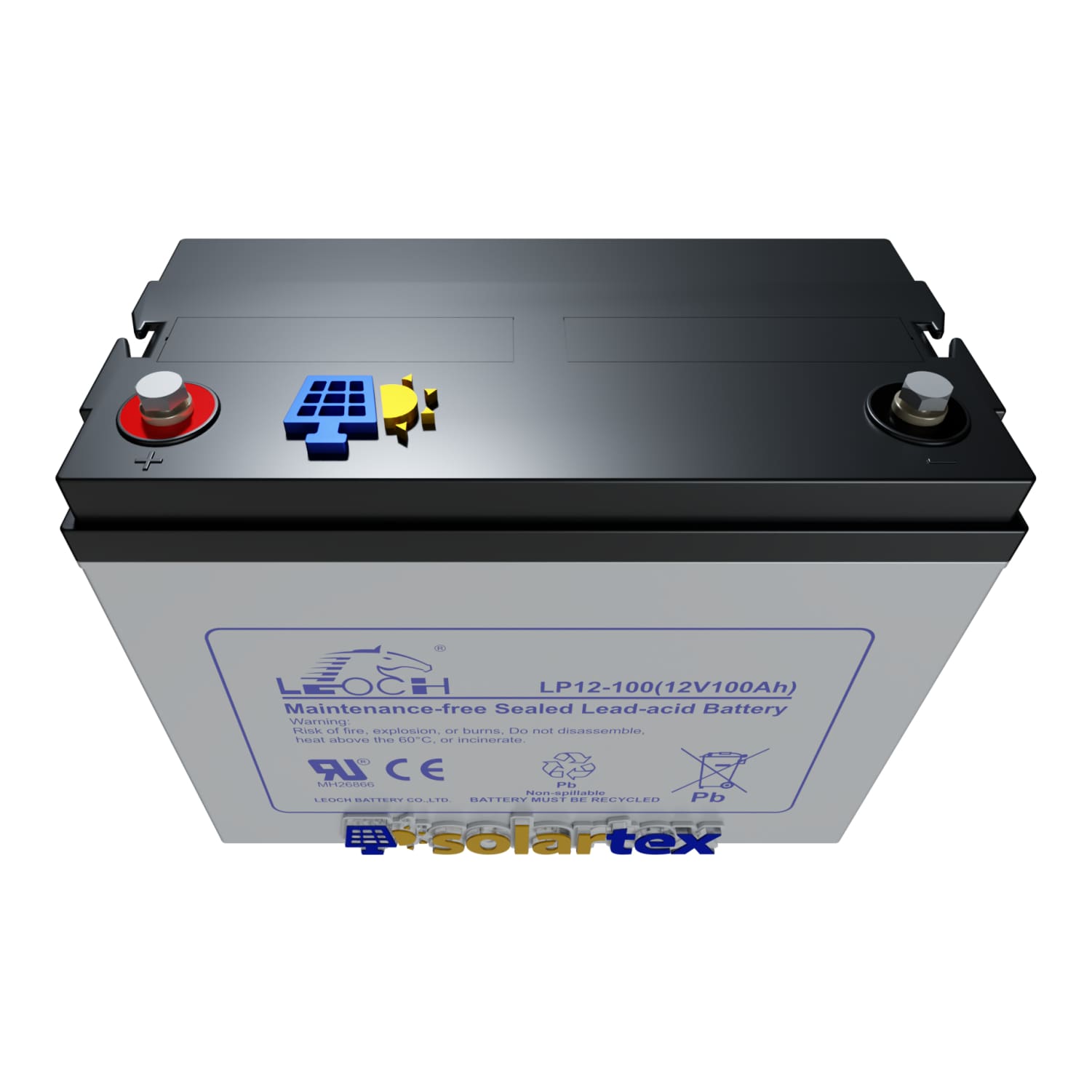 Batería AGM 100Ah 12V - LEOCH