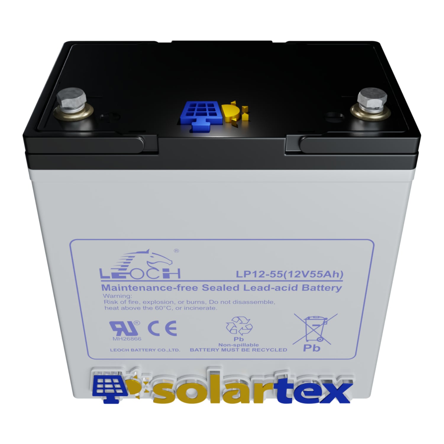 Batería AGM 55Ah 12V - LEOCH