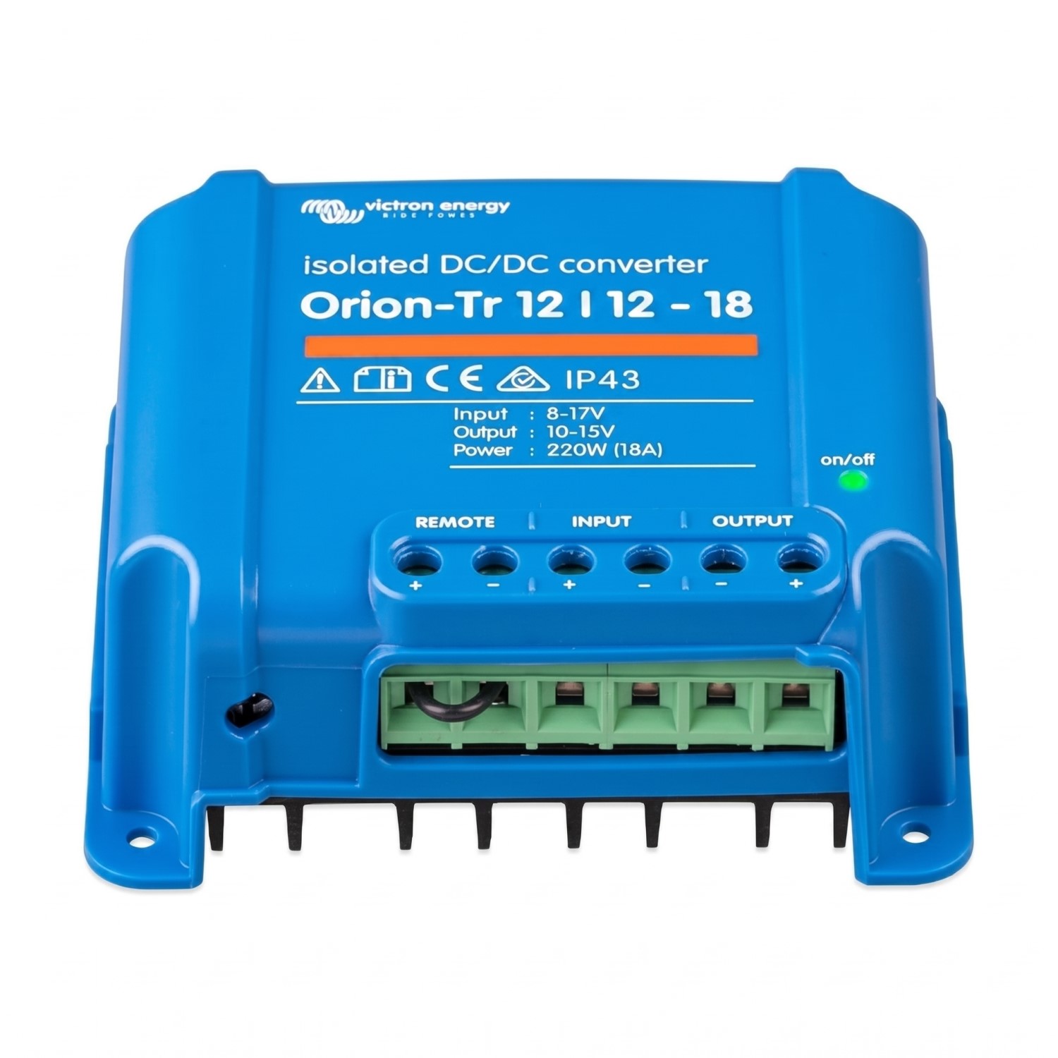Convertidor DC/DC Orion-Tr 12V a 12V 18A Aislado IP43 - Imagen 2
