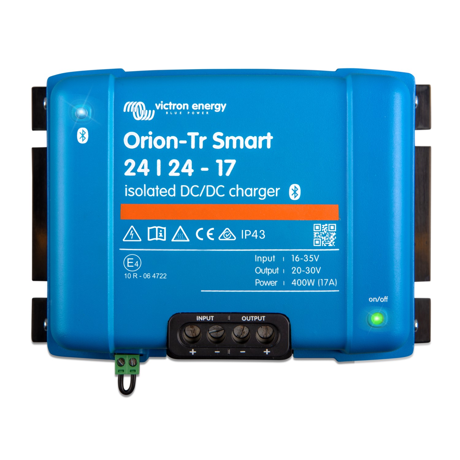 Convertidor DC/DC Orion-Tr Smart 24V a 24V 17A Aislado IP43