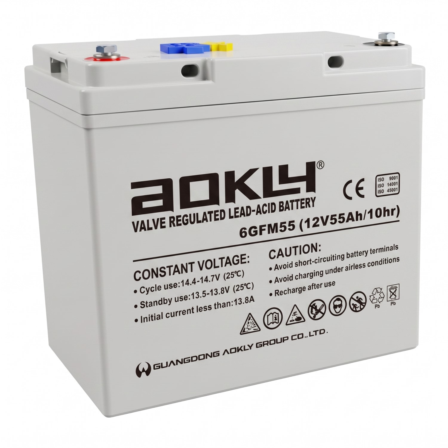 Batería de GEL 55Ah 12V Aokly
