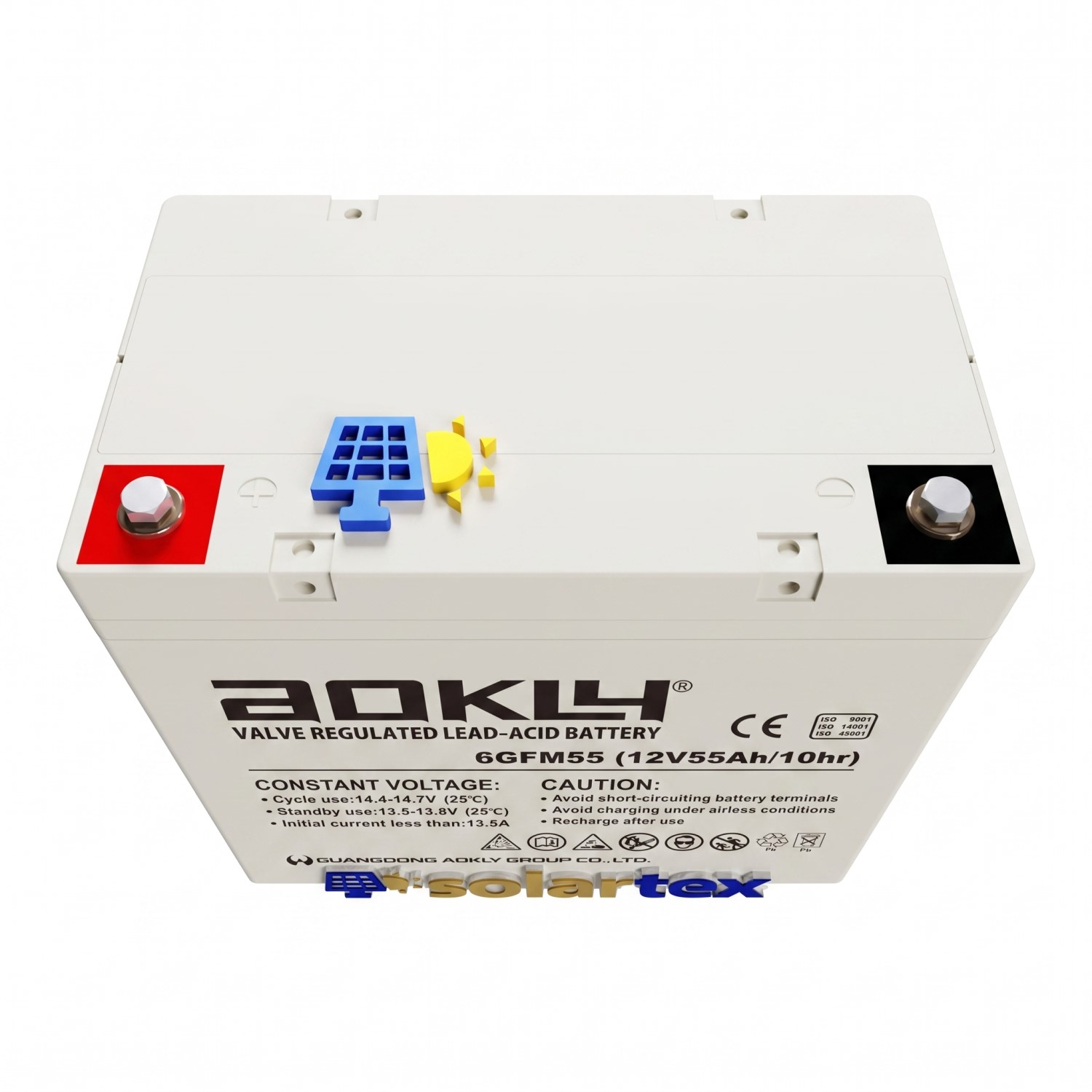 Batería de GEL 55Ah 12V Aokly - Imagen 3