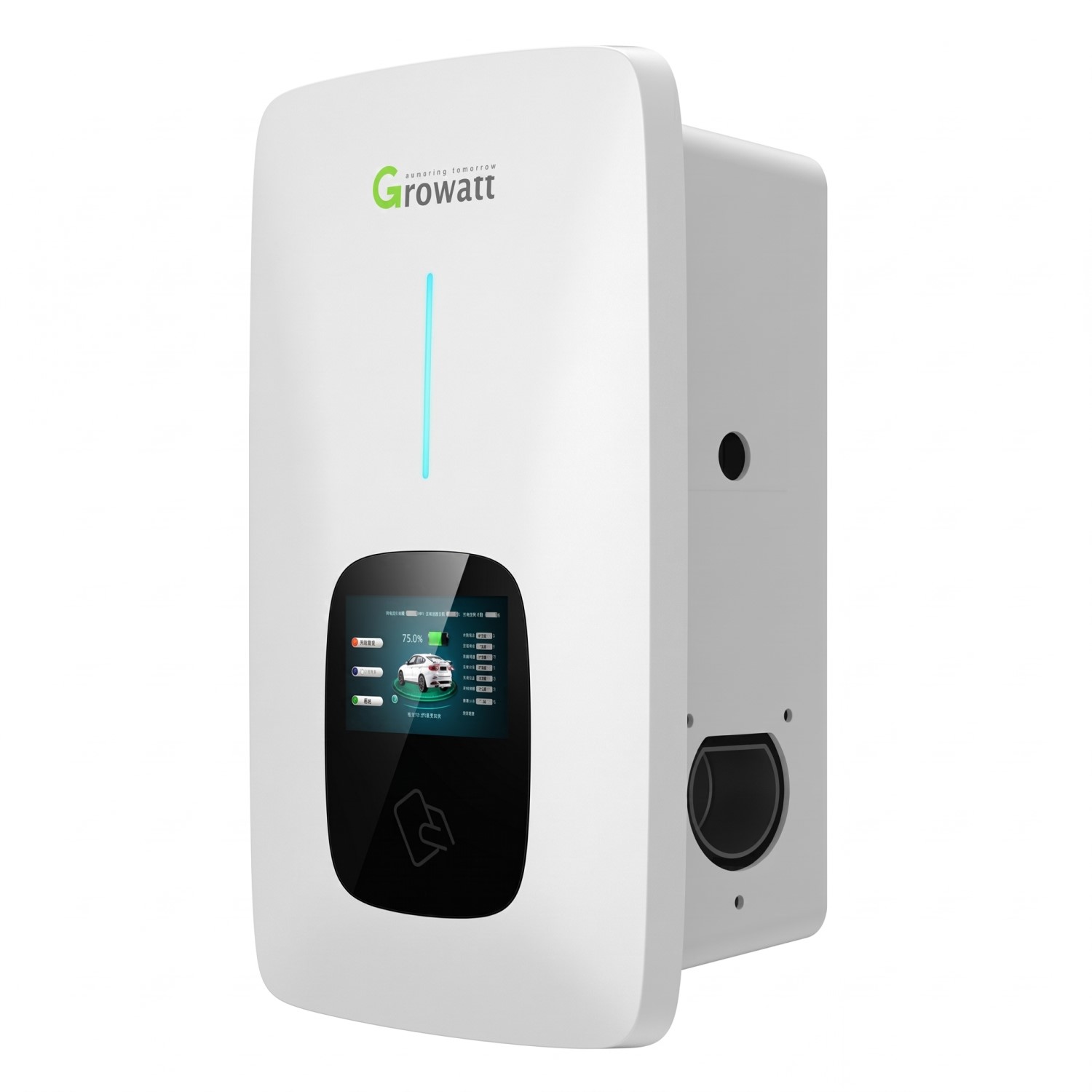 Cargador para Vehículos Eléctricos Trifásico Growatt 11kW - Imagen 2