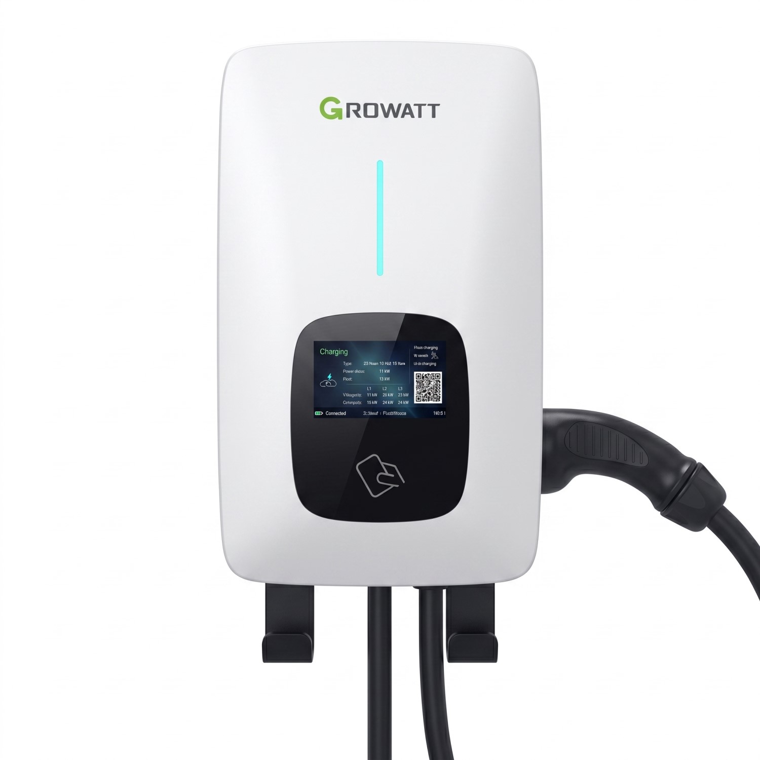 Cargador para Vehículos Eléctricos Trifásico Growatt 11kW - Imagen 3